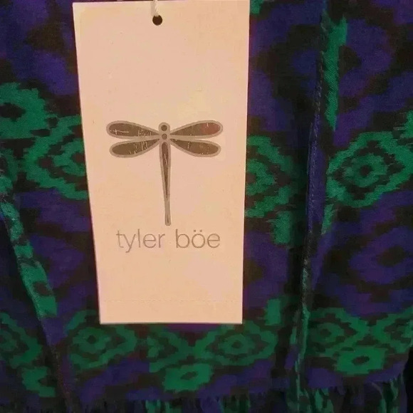 TYLER BOE JANET CREPE TAPESTRY DRESS - Picture 9 of 9